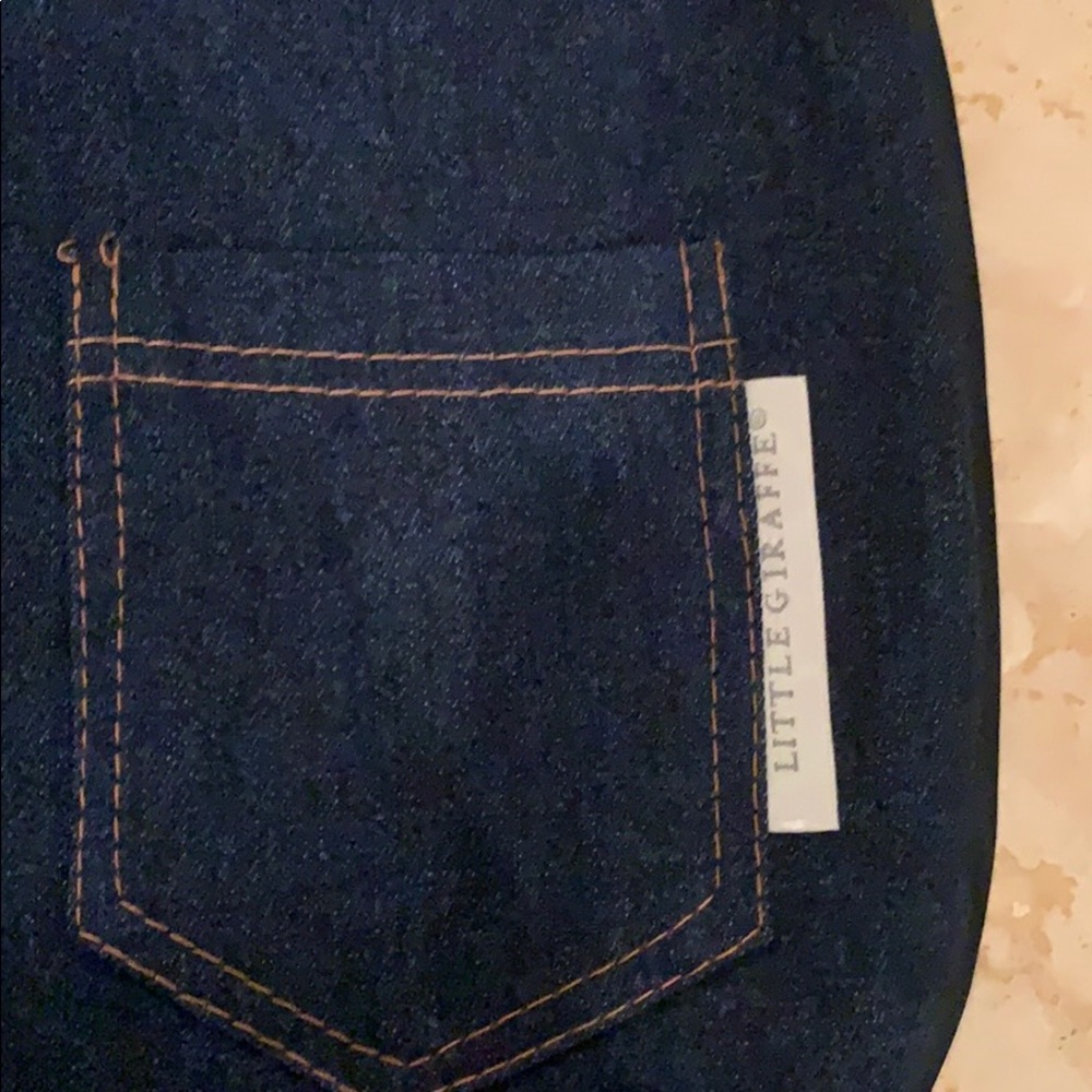 Brand new Little Giraffe denim sleeping swaddle - Picture 3 of 4